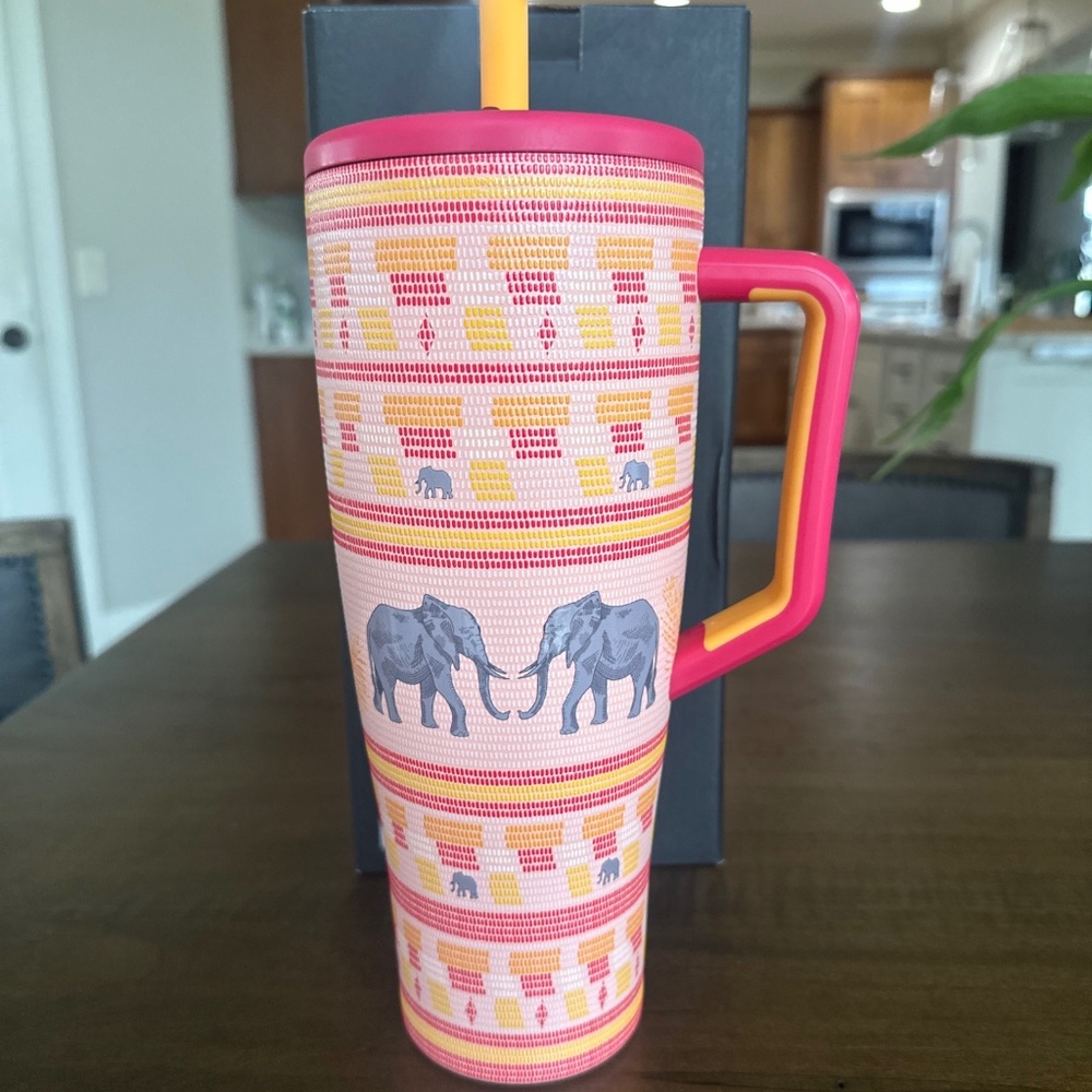 Brumate Safari Park Elephant Collection SAVANNA SUNRISE 40oz Era Tumbler NEW - Picture 2 of 6